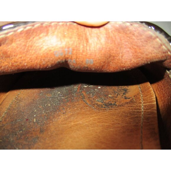 *COACH Classic FRIDA Loafers Brown Logo Canvas and Patent Trim - Picture 8 of 8